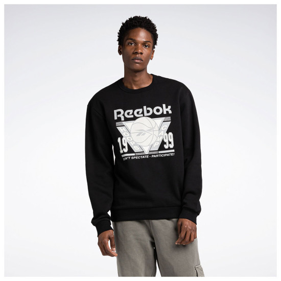 Reebok Ανδρικό φούτερ BB Seasonal Crew Graphic Sweatshirt